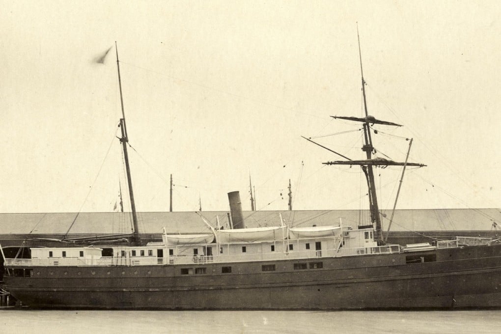 The City of Chester, which was sunk in a collision in 1888. Photo: AP