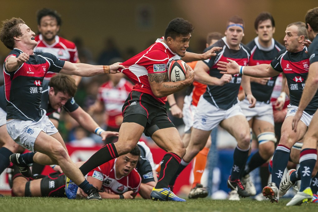 Can anyone put the brakes on Japan’s bid to reach their eighth consecutive Rugby World Cup? Photo: HKRFU