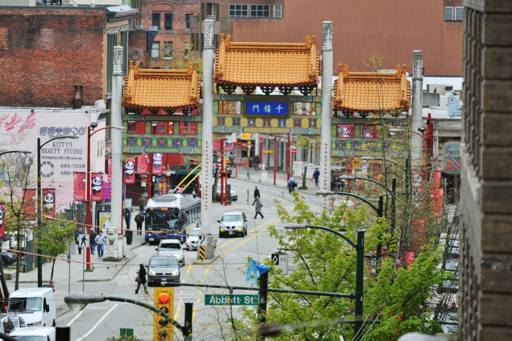 The gates to Chinatown in Vancouver. Photo: Bloomberg
