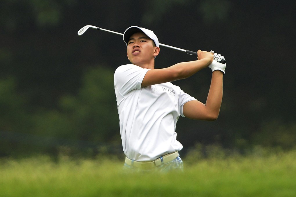 Teenager Guan Tianlang spearheads the Chinese onslaught. Photo: AP