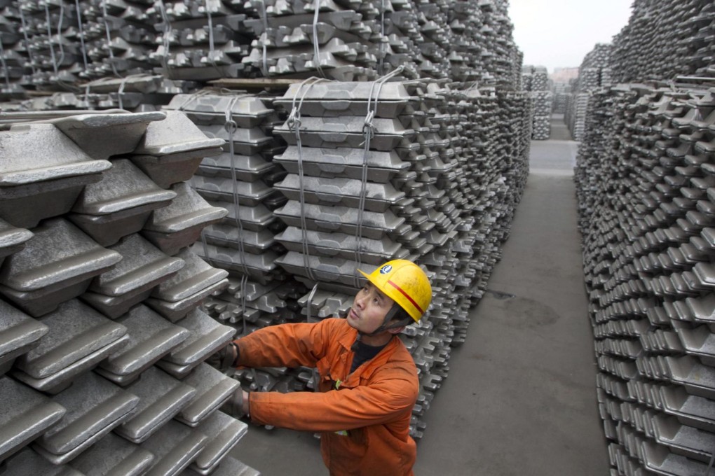 Aluminium is one of the four new commodity contracts to be traded on the HKEx platform in its latest push. Photo: Reuters