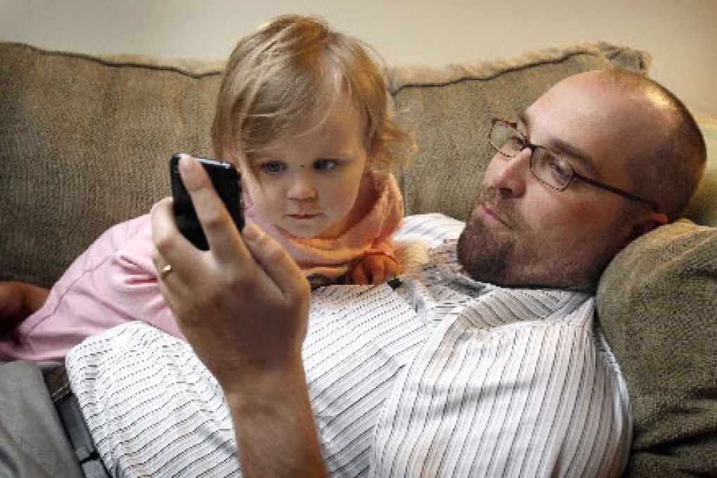 One in three respondents said they read to children from their mobile phones.