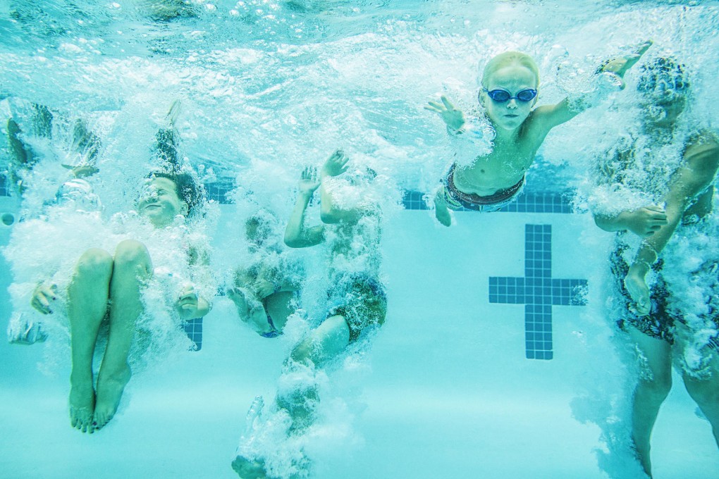 Young children tend to pee in swimming pools and this can lead to an increase in harmful bacteria. Small children should use separate pools to safeguard the health of adults, experts say. Photo: Corbis