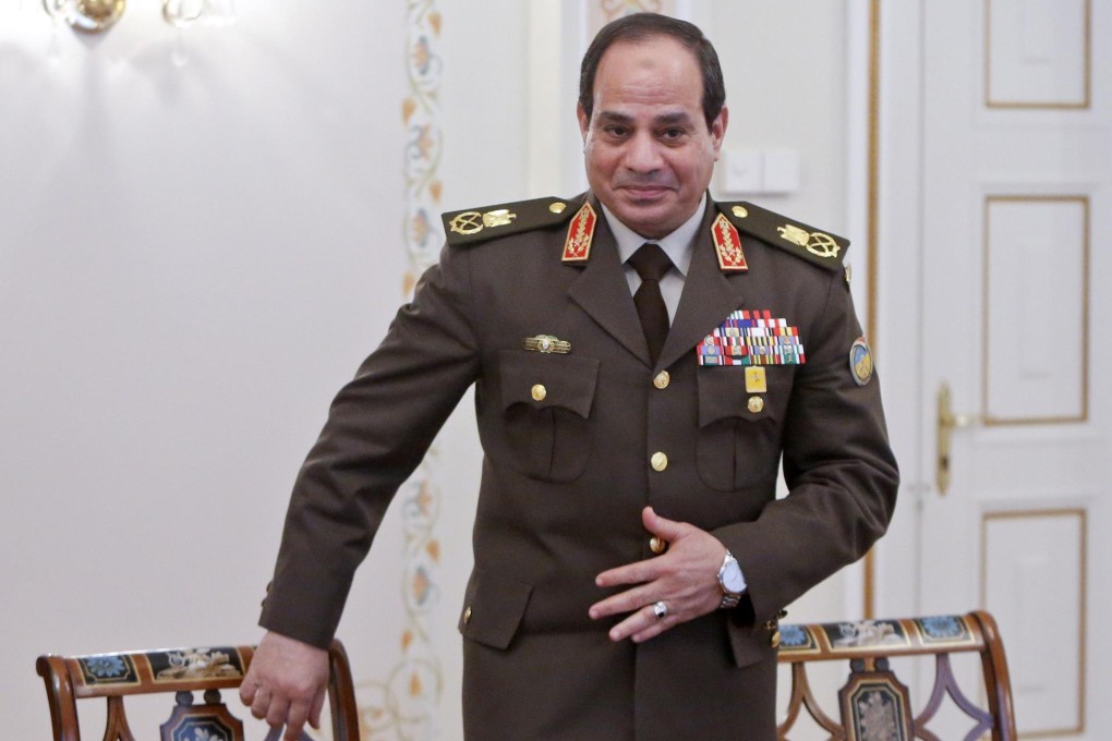 Former Egyptian army chief Abdel Fattah al-Sisi. Photo: AFP