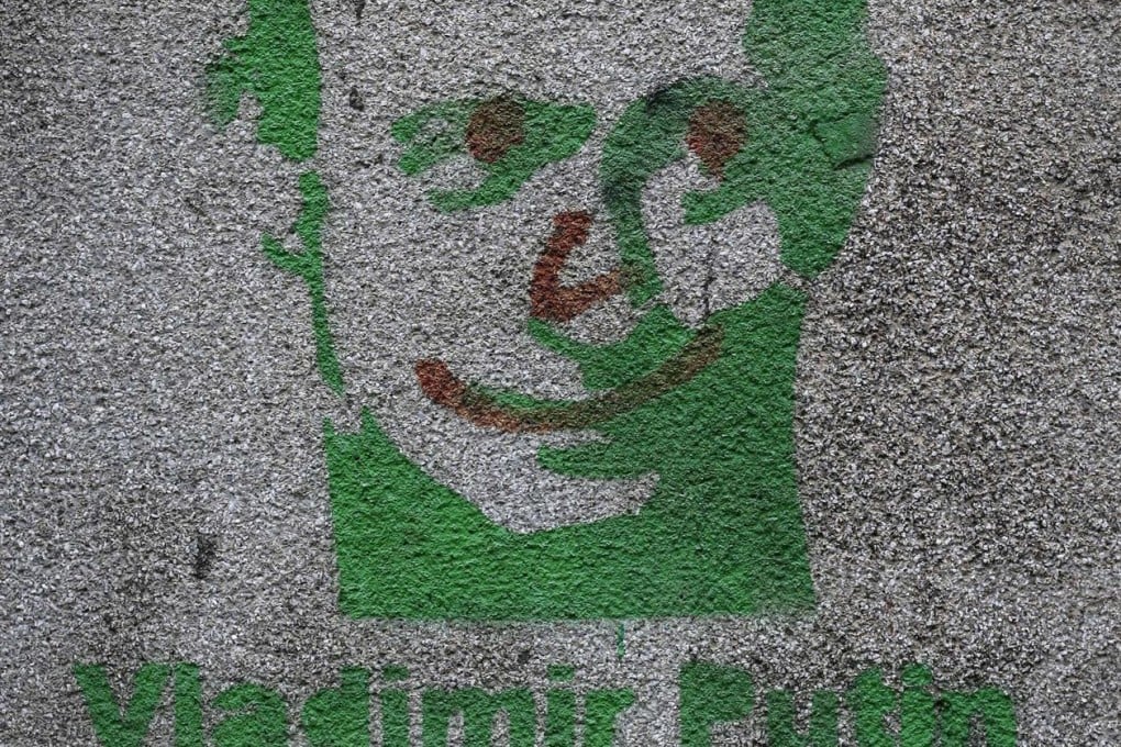 Vladimir Putin is imposing a ban on swear words in art. Photo: AP