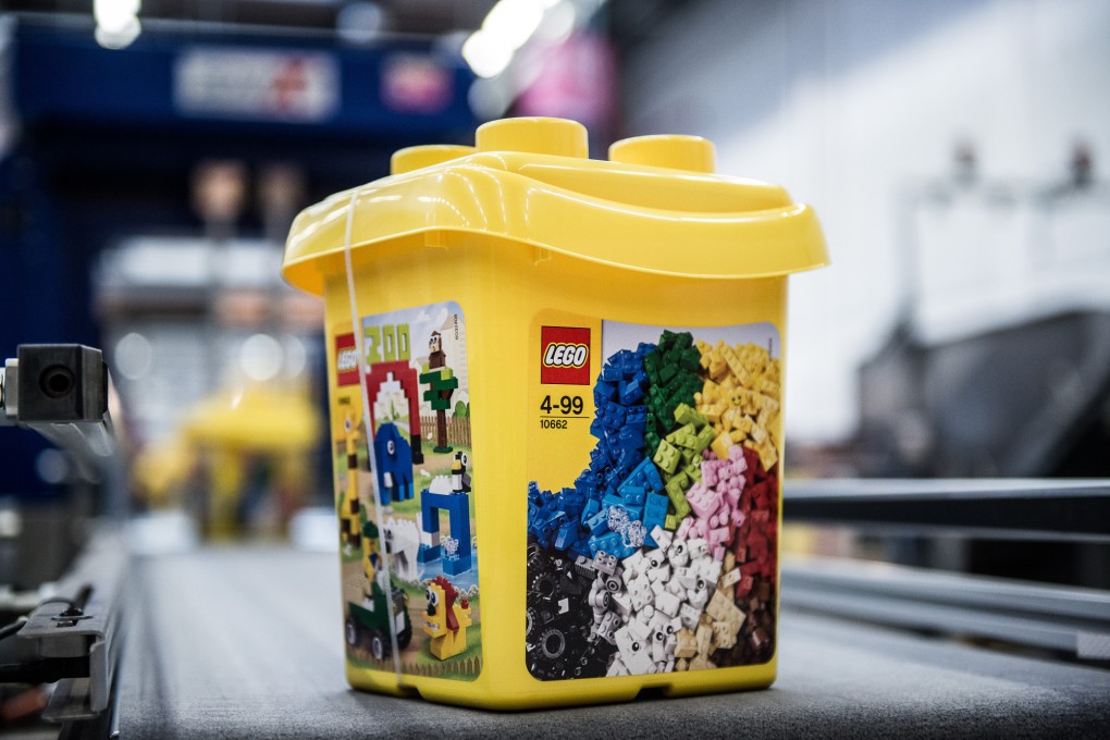 Lego recorded growth of 50 per cent on the mainland last year. Photo: Bloomberg