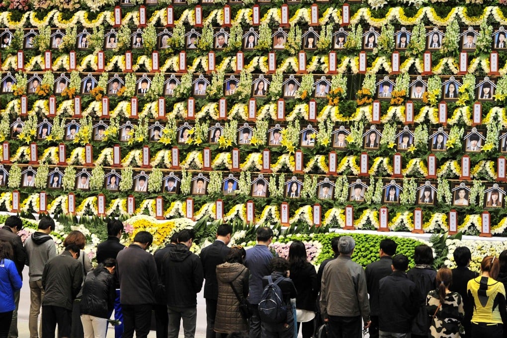 Strong currents and stormy weather have hampered the search of the wreck and worsened fears that victim's bodies could drift free and be scattered. Photo: AFP