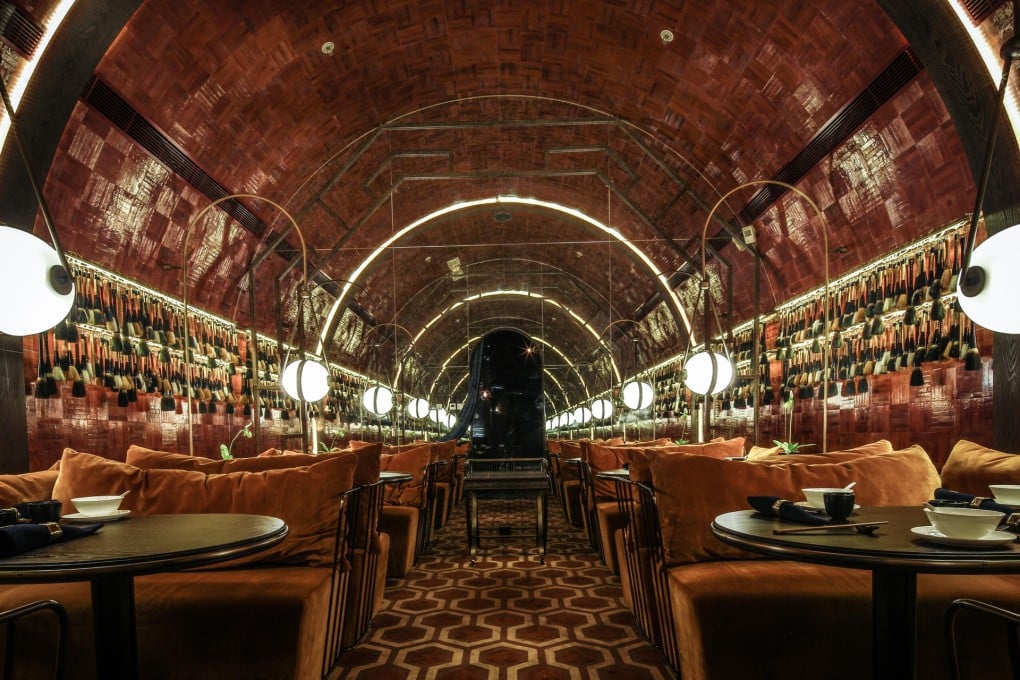 Joyce Wang's designs for Chinese restaurant Mott 32 in Central. Photo: Edmon Leong