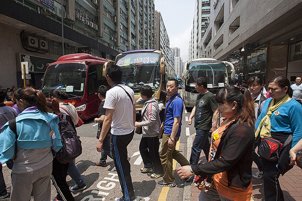 We like tourism. We want to protect it. We don't want uncivilised manners to get woven into the fabric of Hong Kong tourism. Photo: EPA