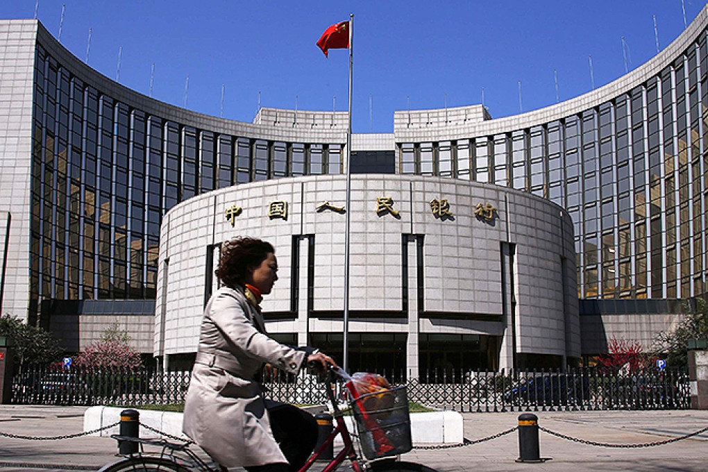 The People's Bank of China headquarters in Beijing. Photo: Reuters