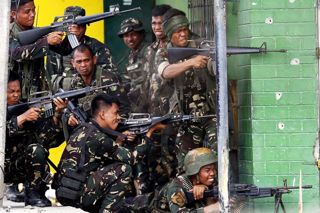The Philippine military said it had launched an air and ground assault against Islamic militants wanted for a spate of kidnappings. Photo: EPA