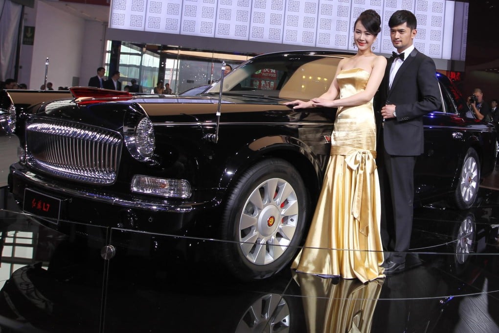 FAW, maker of the Red Flag luxury model, has spent about 100 million yuan setting up electric car production. Photo: SCMP