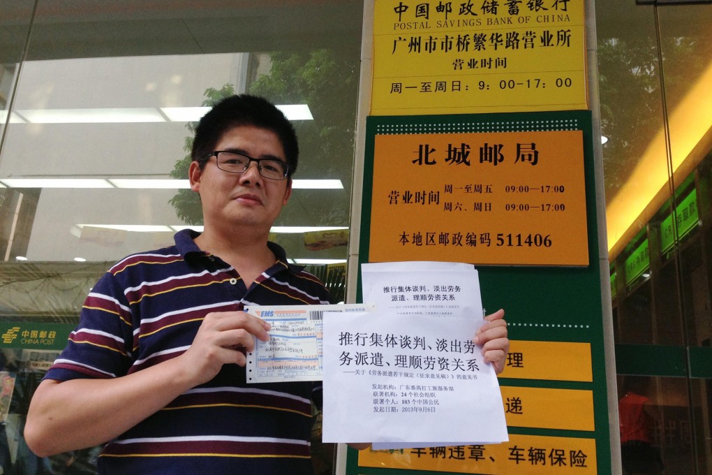 Zeng Feiyang is at the heart of labour disputes. Photo: SCMP Pictures