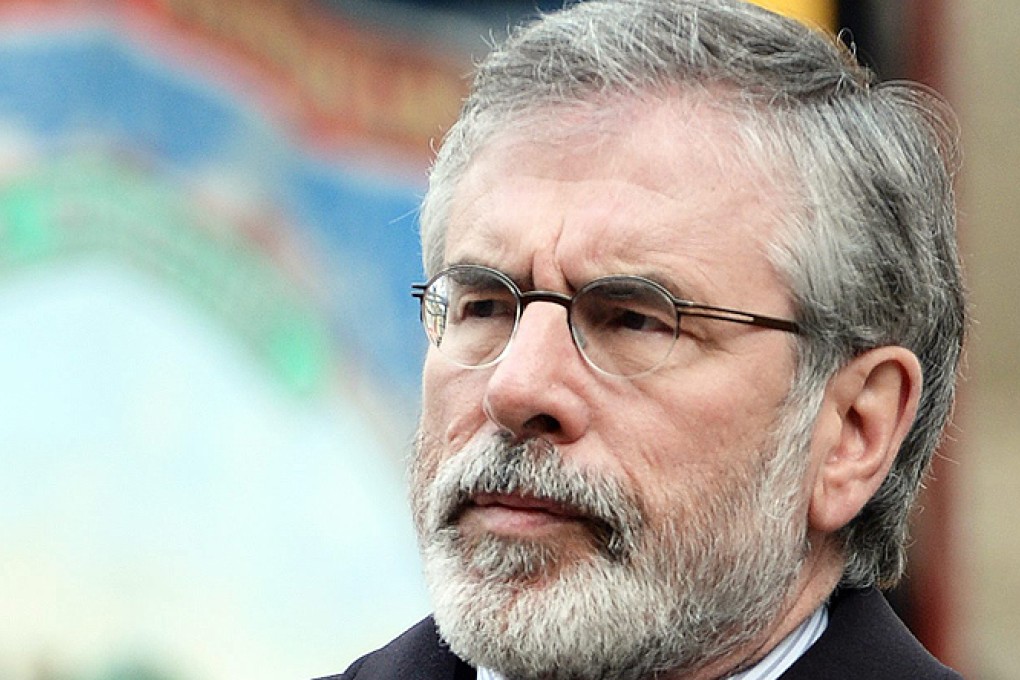 Ireland's Sinn Fein leader Gerry Adams. Photo: EPA