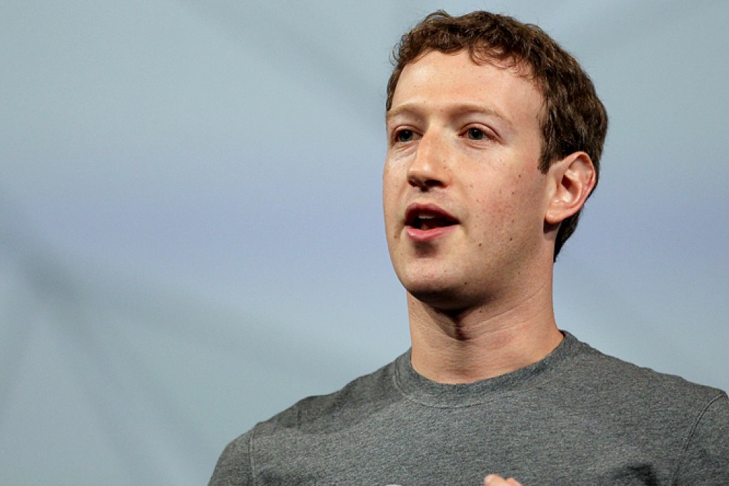 Facebook CEO Mark Zuckerberg speaks at the annual one-day F8 developers conference. Photo: AFP