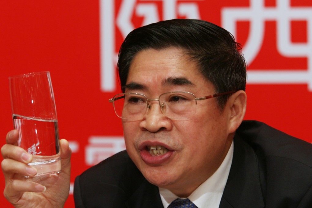Shaanxi governor Yuan Chunqing vowed to focus on corruption in the coal mining, transport and land resources sectors. Photo: SCMP