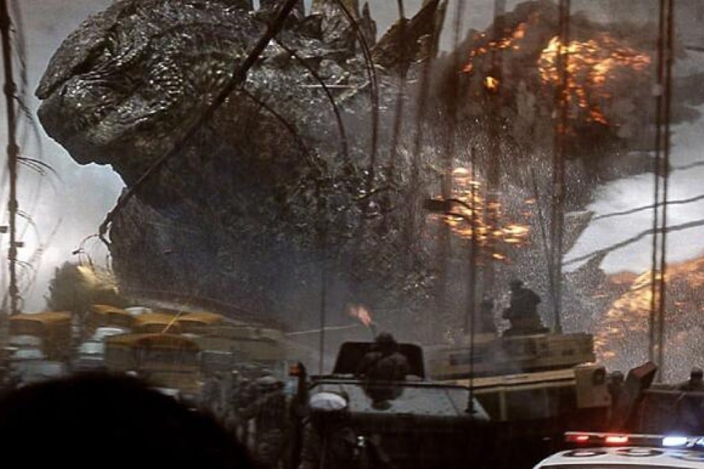 Godzilla in the upcoming 2014 American reboot. Japanese netizens have complained that the famous movie monster is a little too fat. Photo: Warner Bros.