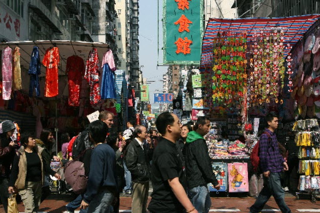 A guide for finding toilets in Mong Kok has spread rapidly among mainland internet users since it was posted on social media website Weibo on Sunday. Photo: Dickson Lee