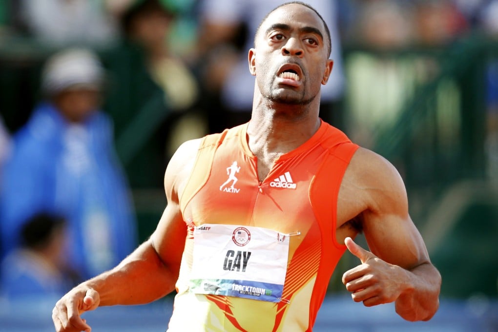 Tyson Gay said he did not knowingly take the banned substance. Photo: Reuters