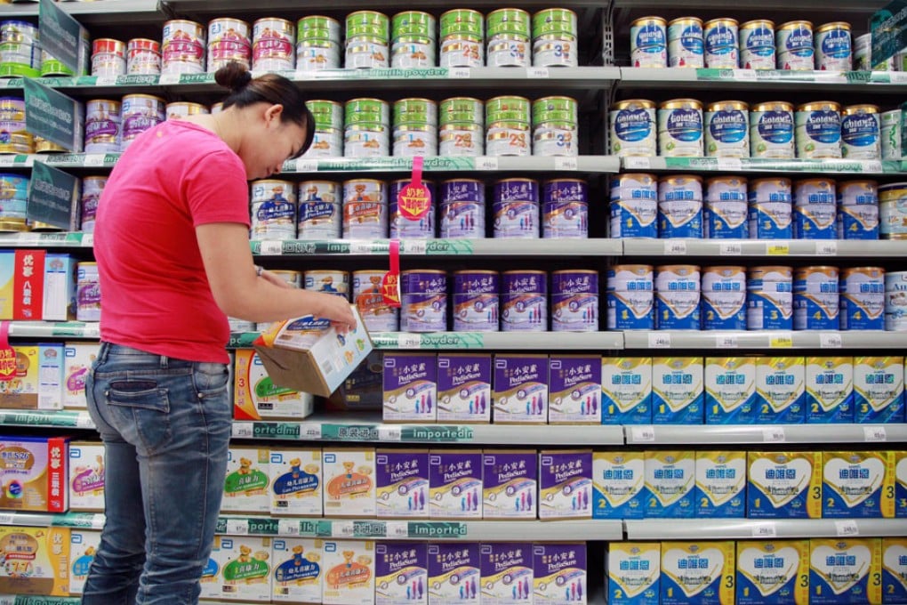 To tighten quality controls in the domestic market, China now requires all infant milk formula produced overseas to be registered with the nation's quality watchdog before it can be sold in the country. Photo: AFP