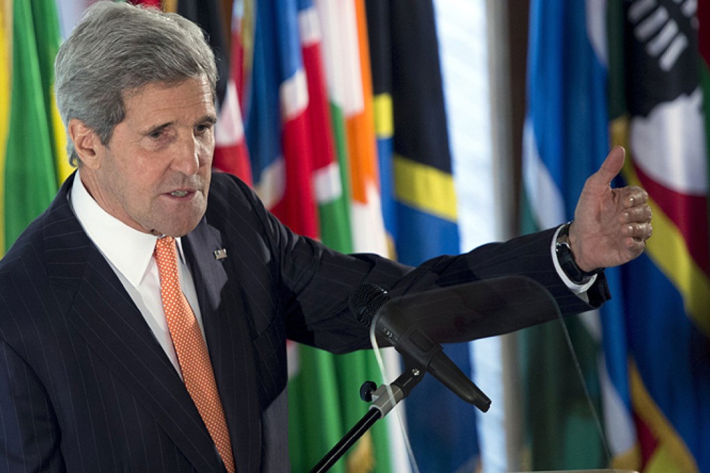 US Secretary of State in Addis Ababa, Ethiopia on Saturday. Photo: AFP