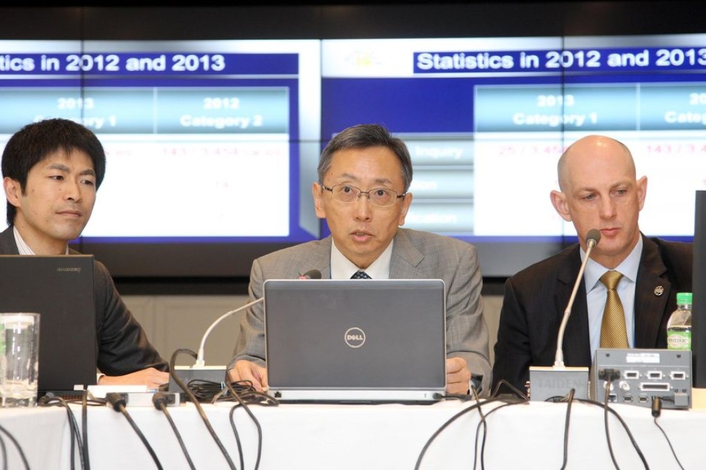 Kim Kelly, Chief Stipendiary Steward of the Hong Kong Jockey Club (right), chairs the International Stewards’ Conference today. Yoshihiro Nakamura, Chief Steward of the Japan Racing Association (centre), also presents a report in the session.