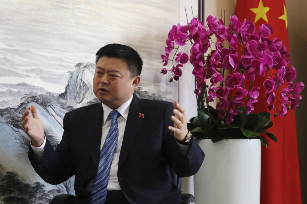 Wang Jing, chief executive of Hong Kong Nicaragua Canal Development Investment, insists he is not an agent of the central government. Photo: Reuters