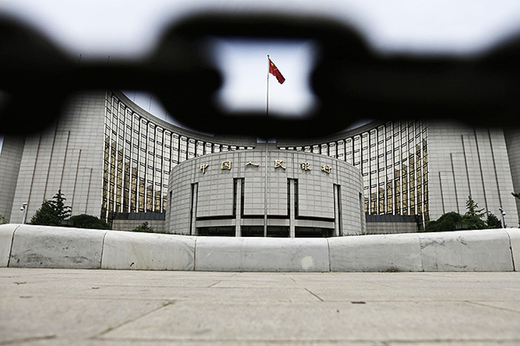 China's central bank, the People's Bank of China, in Beijing. Photo: Reuters