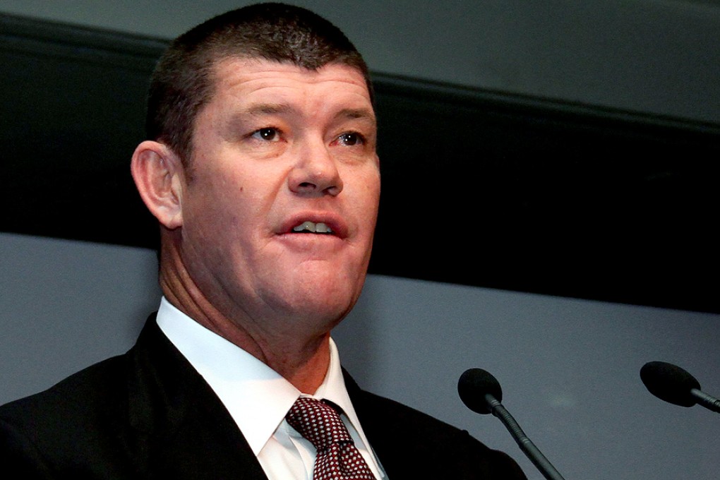James Packer was reportedly involved in a public brawl with his former best man, David Gyngell. Photo: EPA