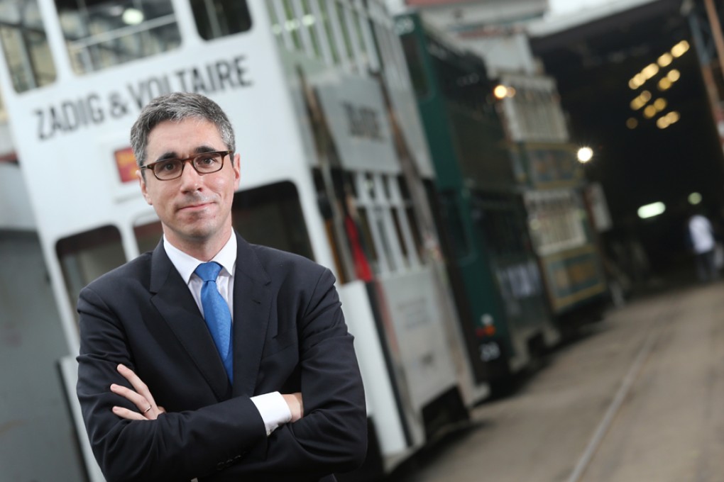 New tram boss Emmanuel Vivant loves ring of made-in-Hong Kong label