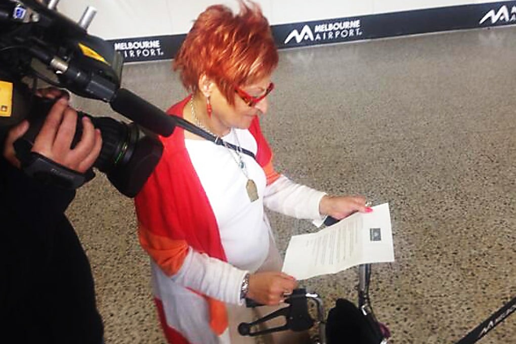 Vietnam Airlines passengers told to call the company to book a replacement flight for Thursday. Photo: Screenshot via Twitter