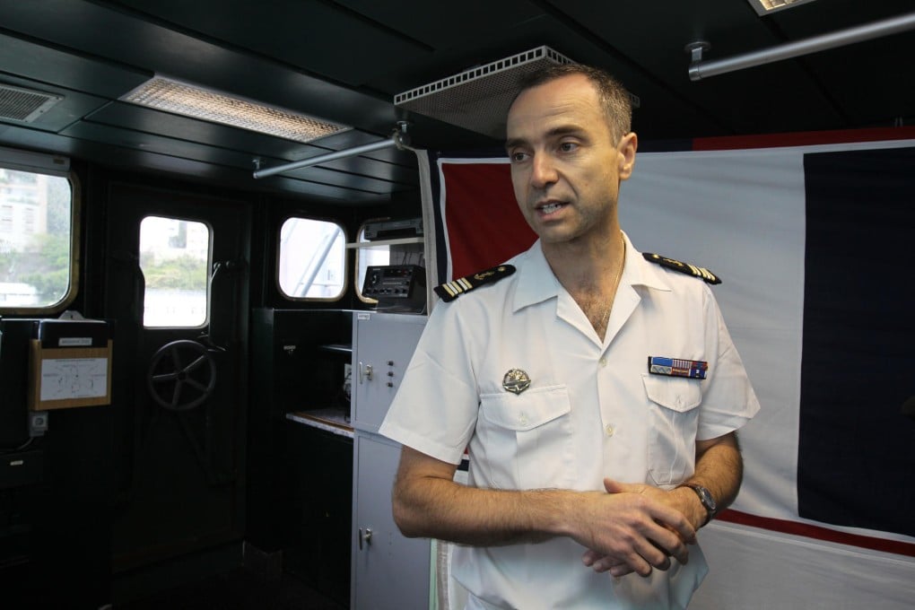 Commanding Officer Frederic Daumas says If a crisis occurs somewhere, it's good to have worked with each other before.