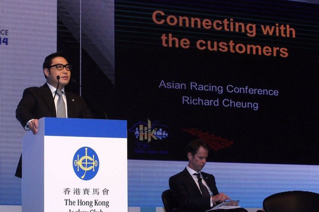HKJC’s Executive Director of Customer and Marketing, Richard Cheung, chairs the session entitled ‘Connecting with the Customer’ at the 35th ARC