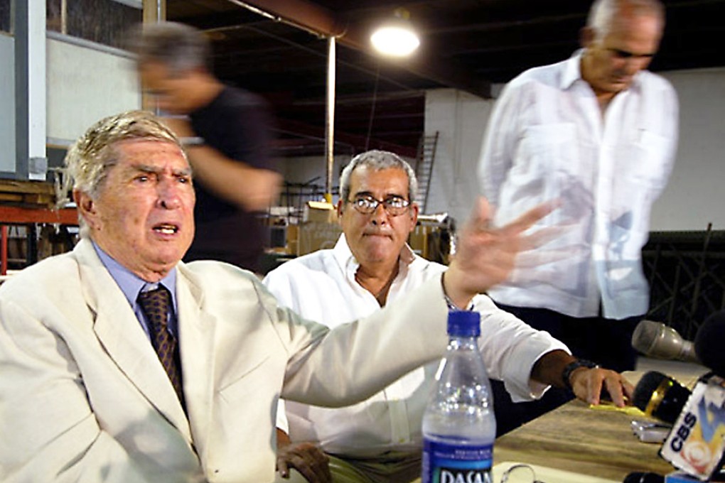 Cuban exile Luis Posada Carriles (left) says he had nothing to do with the bombing of a Venezuelan airliner in 1976. Photo: AP