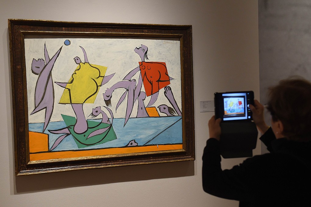 The Rescue by Pablo Picasso is on display at Sotheby's impressionist and modern art sale in New York. Photo: AFP