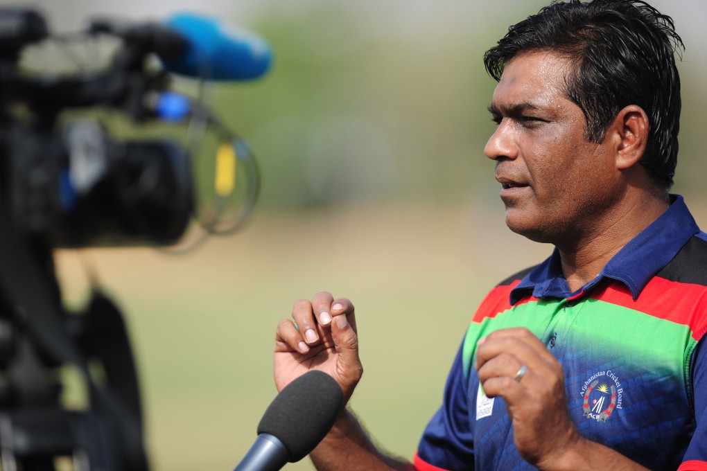 Former Pakistani skipper Rashid Latif is the coach for Afghanistan. Photos: AFP
