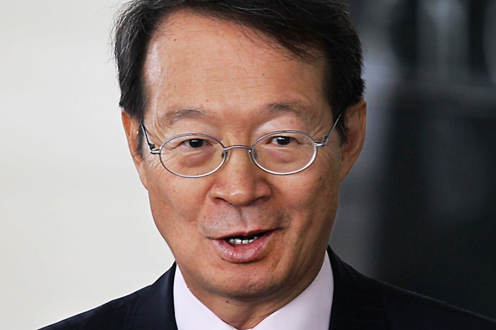 Linus Cheung watched the proceedings from the public gallery for about 15 minutes. Photo: Edward Wong