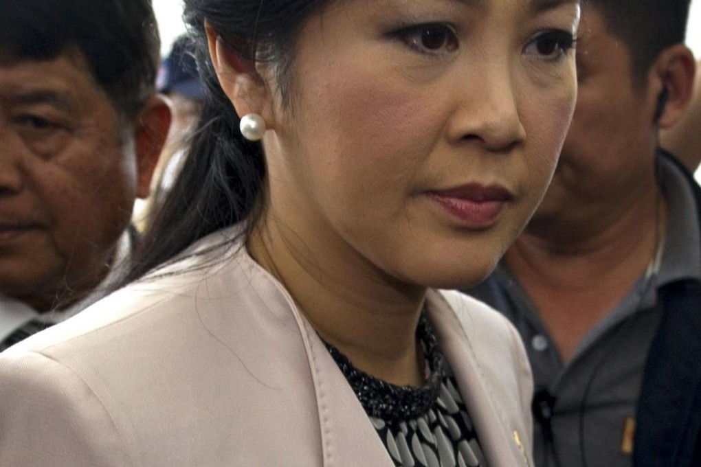 Thailand's prime minister Yingluck Shinawatra