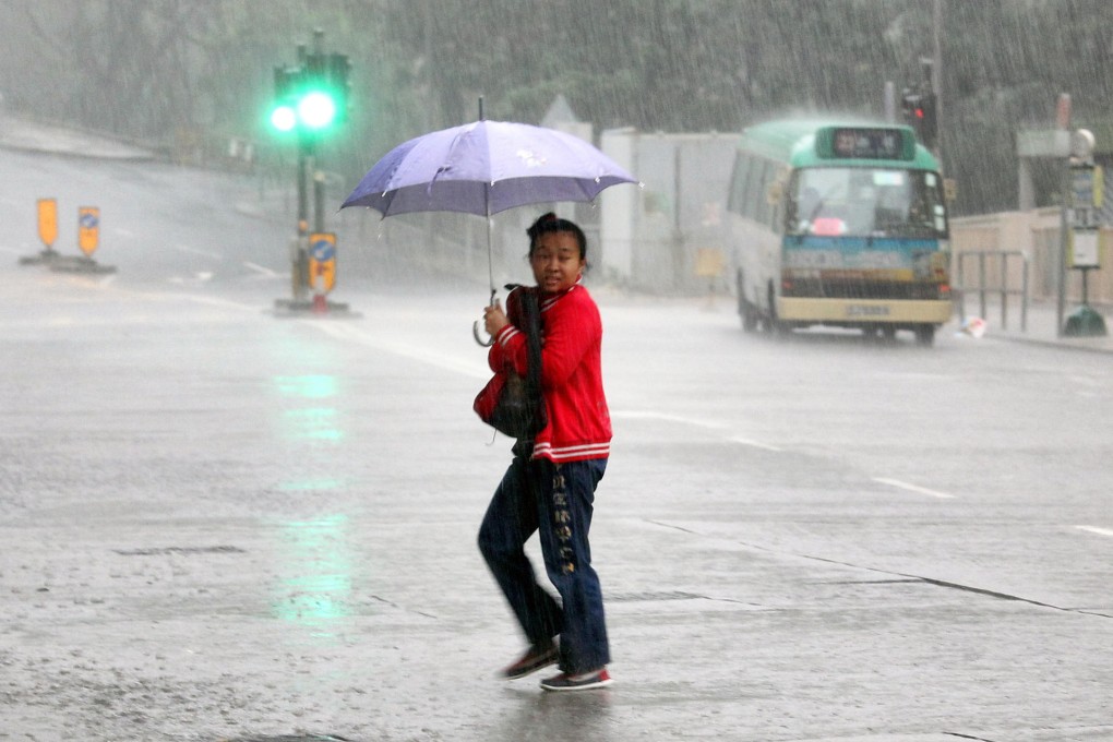 City buffeted by more wind and rain