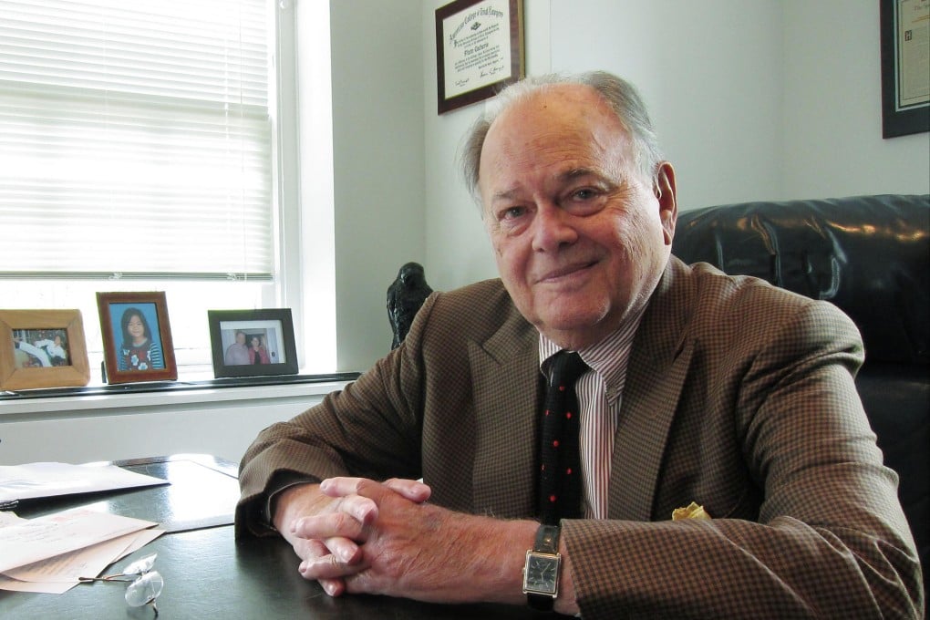 Plato Cacheris has been hired by Edward Snowden. Photo: Lana Lam