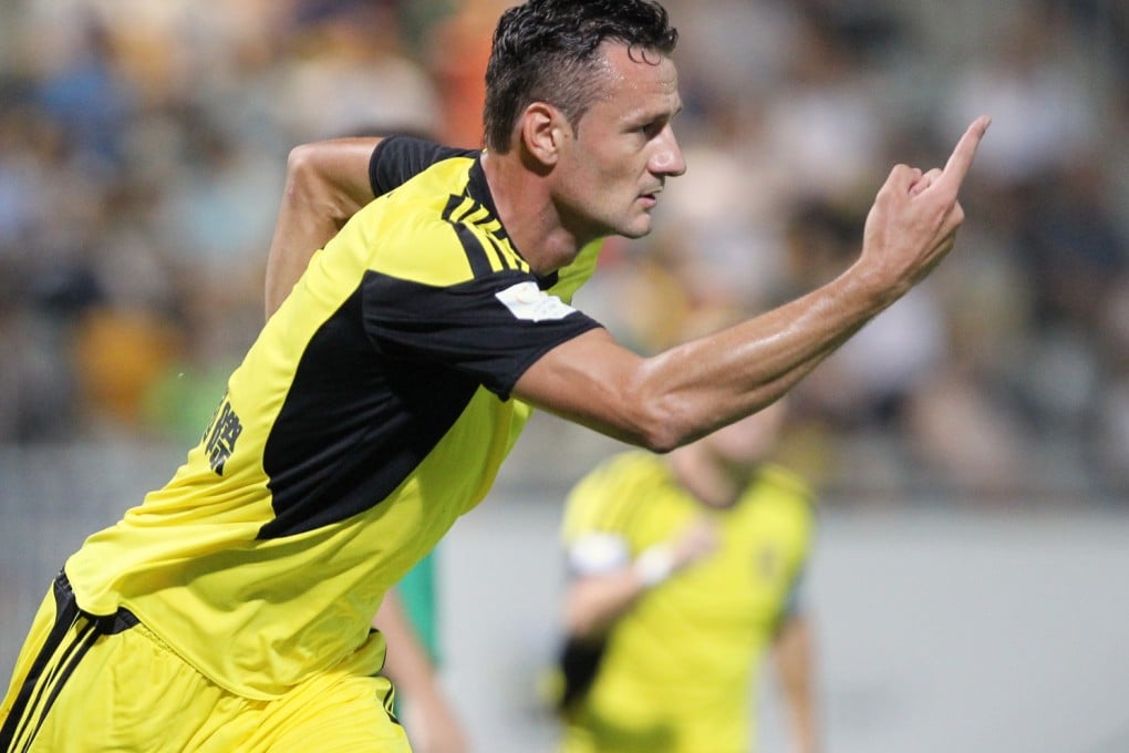 Admir Rascic has been an inspiration to his Sun Pegasus teammates as top scorer in the league with 14 goals. Photo: K. Y. Cheng