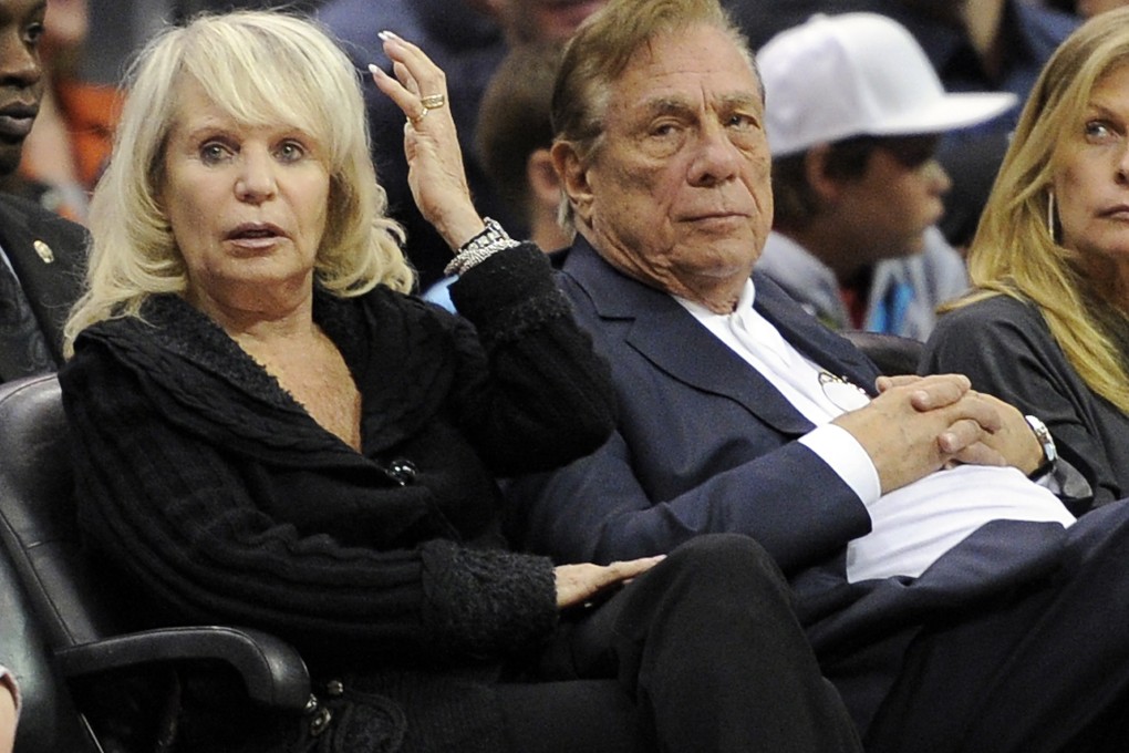 Los Angeles Clippers owner Donald Sterling with his estranged wife, Shelly, who says she will eventually divorce her husband. Photo: AP