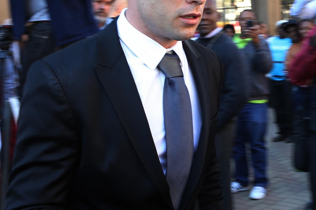 Pistorius leaves court. Photo: AP