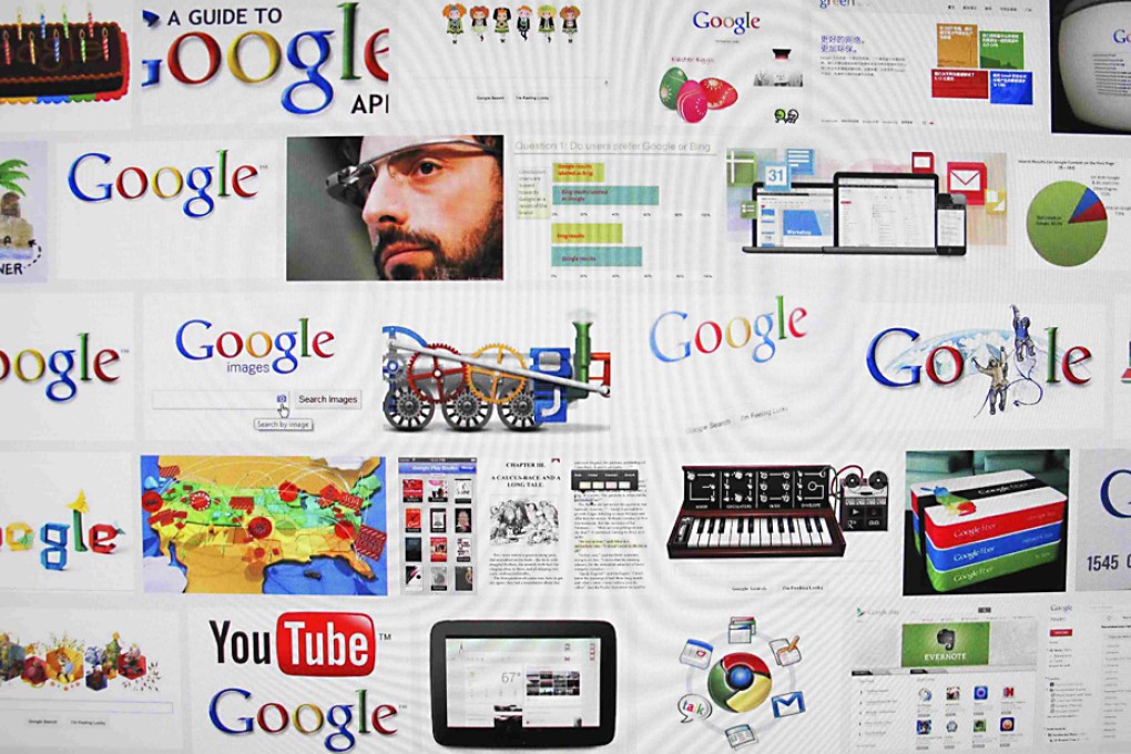 The results of a Google Image search are shown on a monitor in a photo illustration. Photo: Reuters