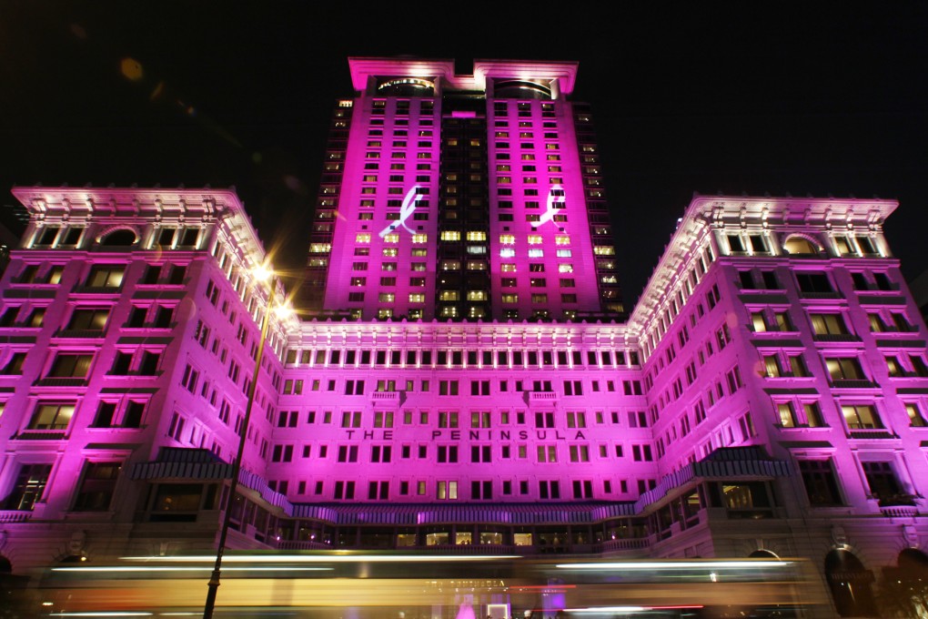The Peninsula Hong Kong's occupancy rate for the first quarter fell 6 percentage points compared to the same quarter a year ago. Photo: David Wong