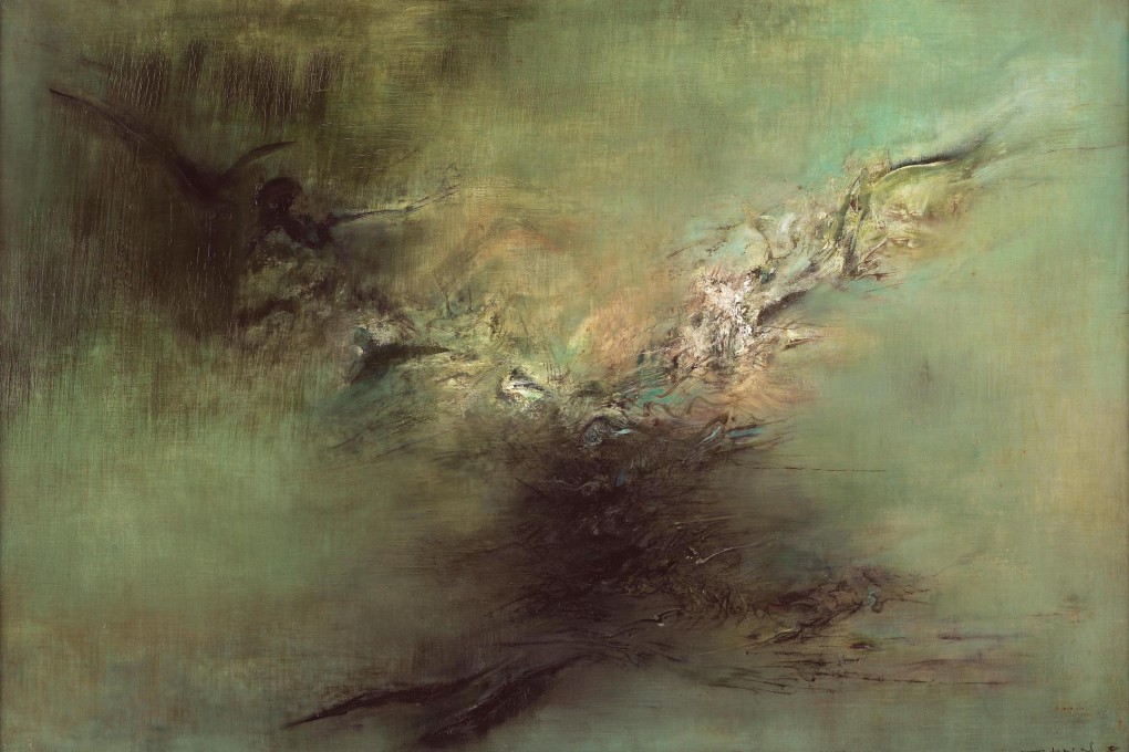 Abstract by Zao Wou-ki.