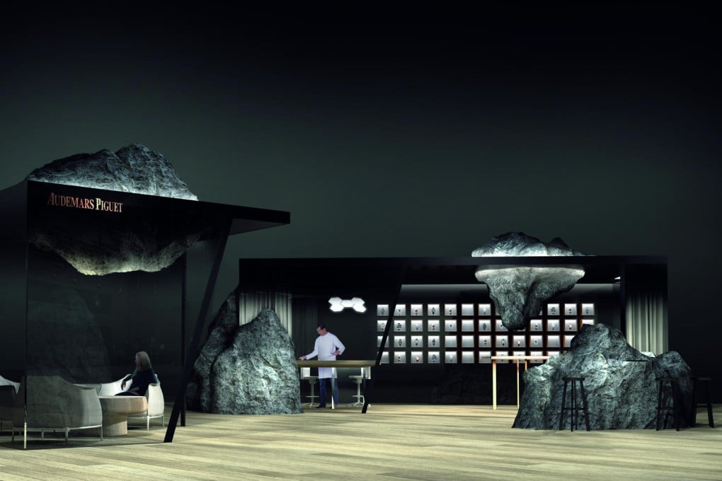 Designer Mathieu Lehanneur's inspiration for Audemars Piguet's stand comes from its home in Le Brassus in the remote Vallée de Joux.