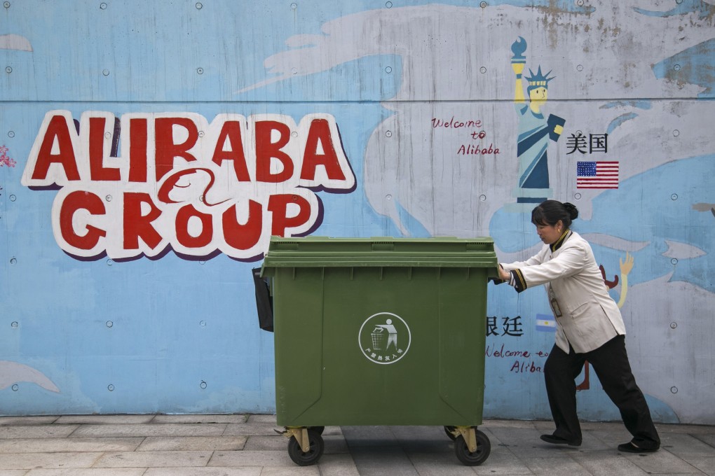 Who exactly is checking the numbers at Alibaba?