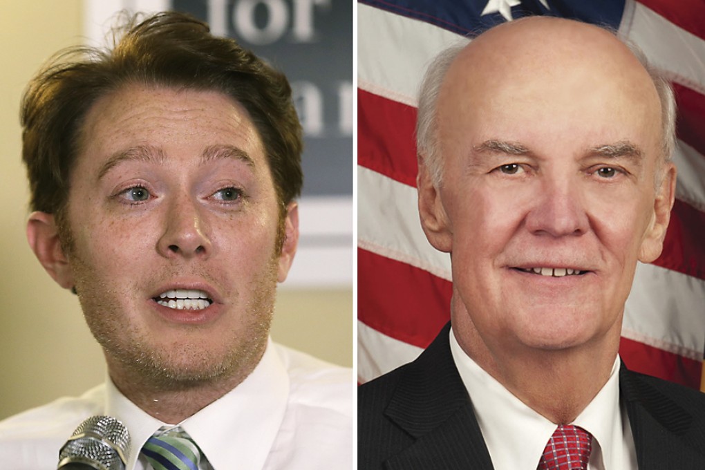 Clay Aiken (left) and Keith Crisco. Photos: AP
