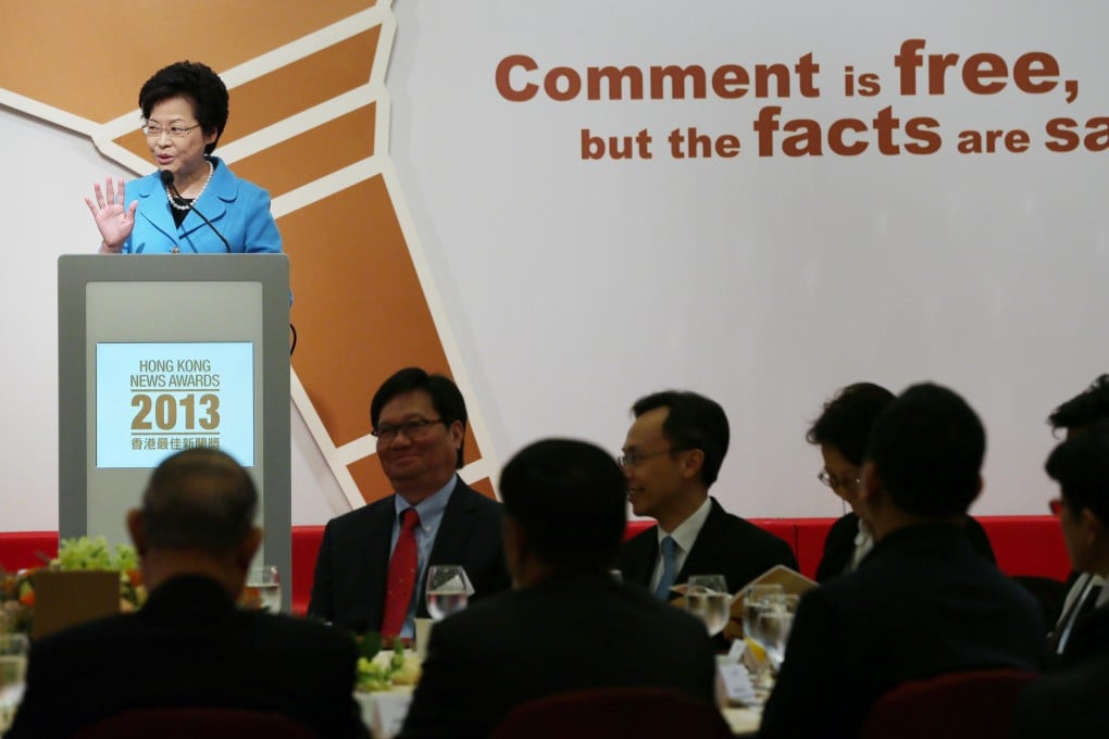 Chief Secretary Carrie Lam Cheng Yuet-ngor urged citizens to think carefully before deciding whether to support any of the three proposals on offer in Occupy Central's vote.